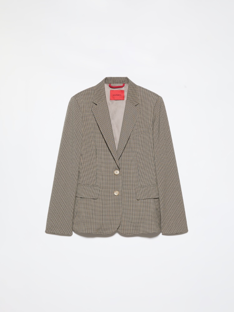 Slim-fit single-breasted blazer - BEIGE - MAX&Co. - 6
