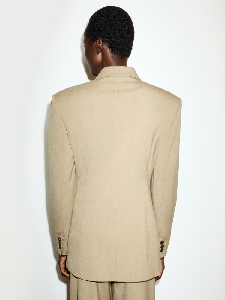 Single-breasted one-button blazer - TURTLEDOVE - MAX&Co. - 2