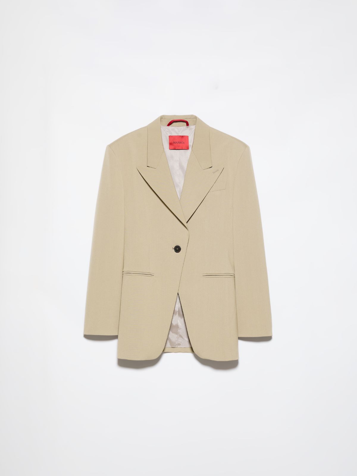 Single-breasted one-button blazer - TURTLEDOVE - MAX&Co. - 5