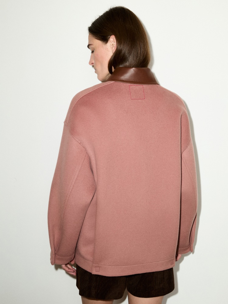 Double-woven wool-blend shacket - MAX&Co. - 2