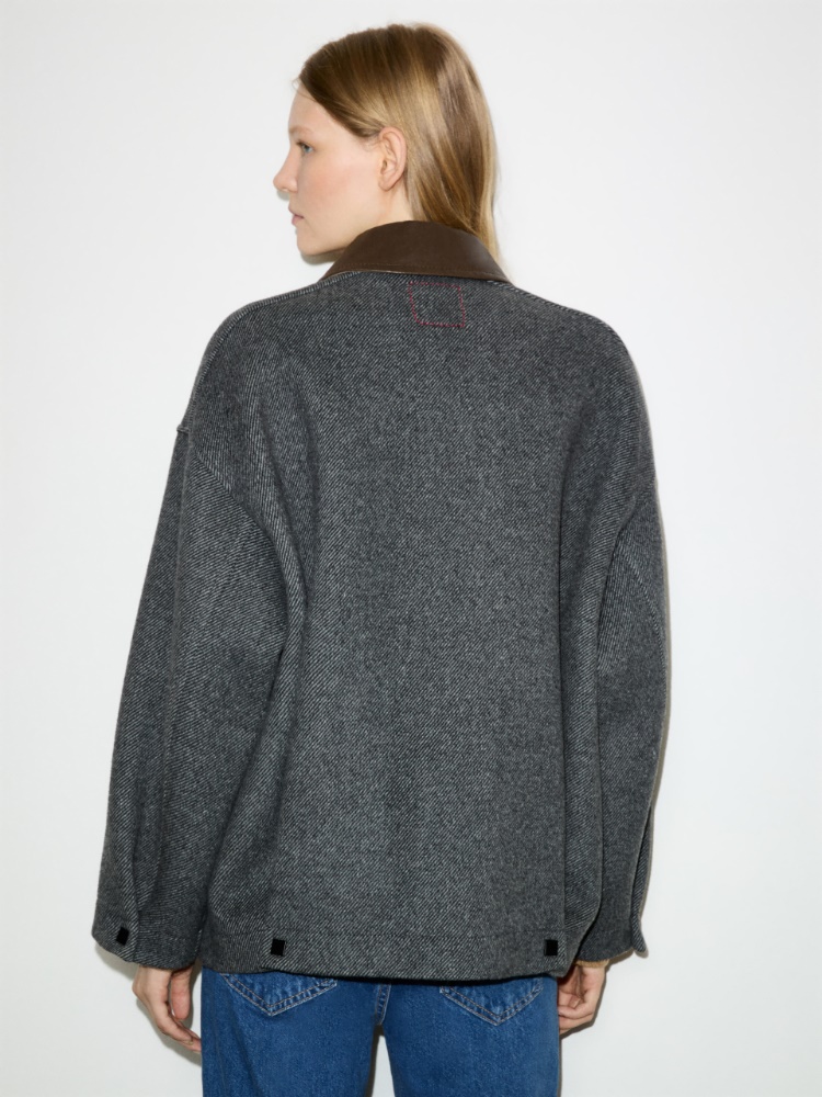 Double-woven wool-blend shacket - MAX&Co. - 2
