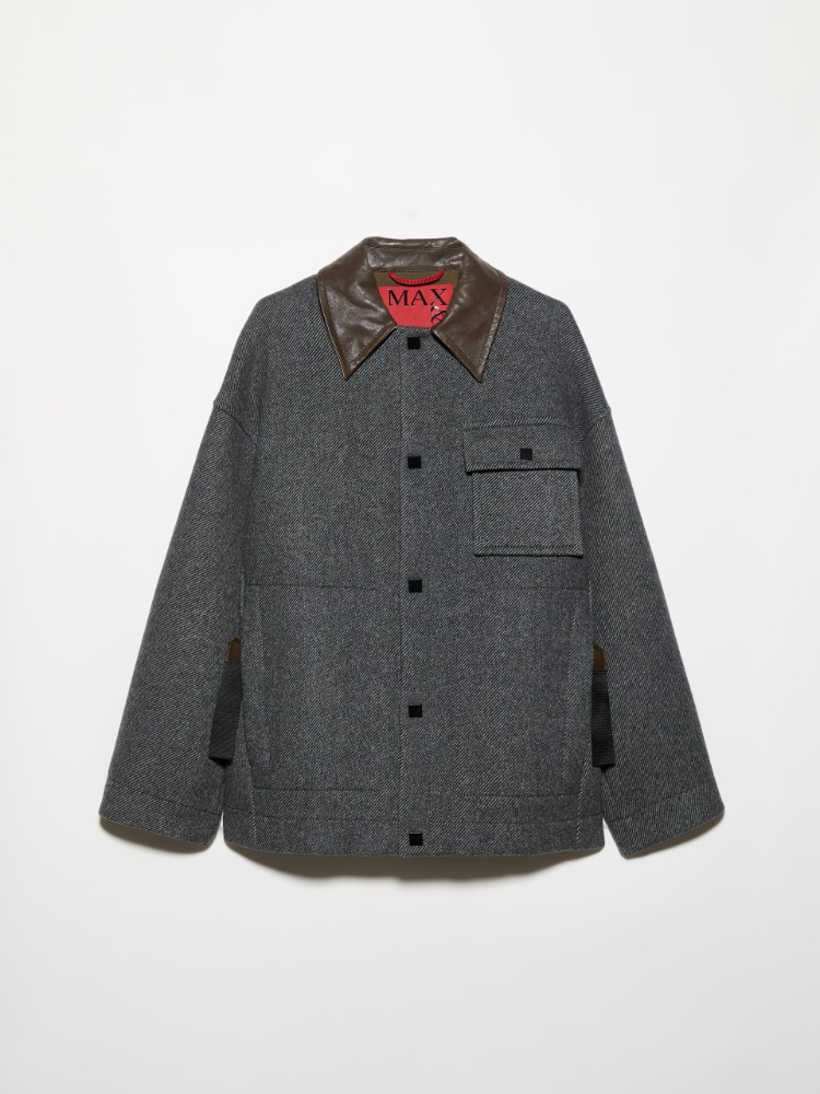 Double-woven wool-blend shacket - MAX&Co. - 7