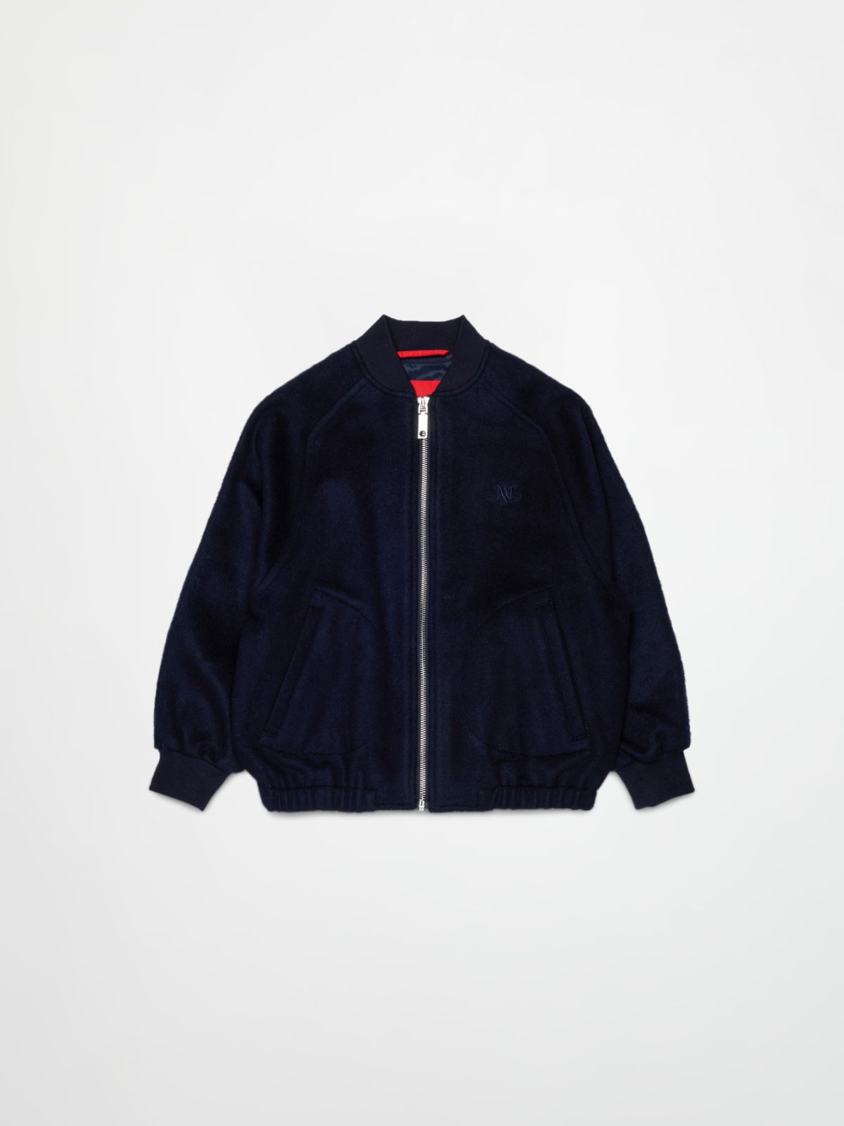 Blouson bomber avec logo KID - BLEU - MAX&Co.