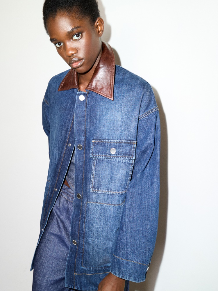 Denim shacket - MAX&Co. - 3