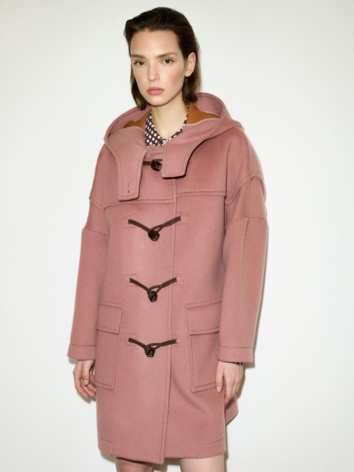 Wool-blend duffel coat - POWDER - MAX&Co.