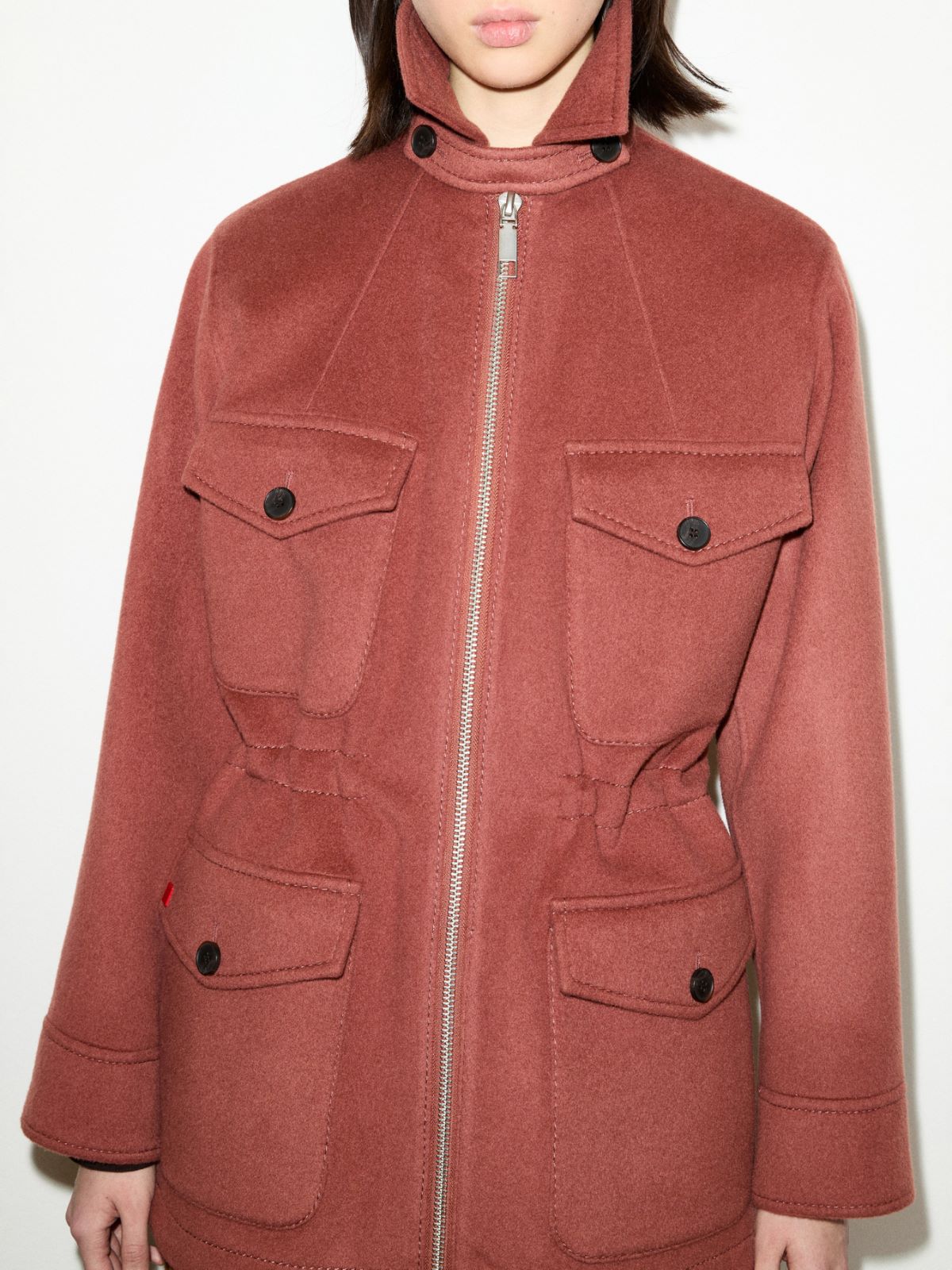 Double-woven wool field jacket - FARD - MAX&Co. - 3