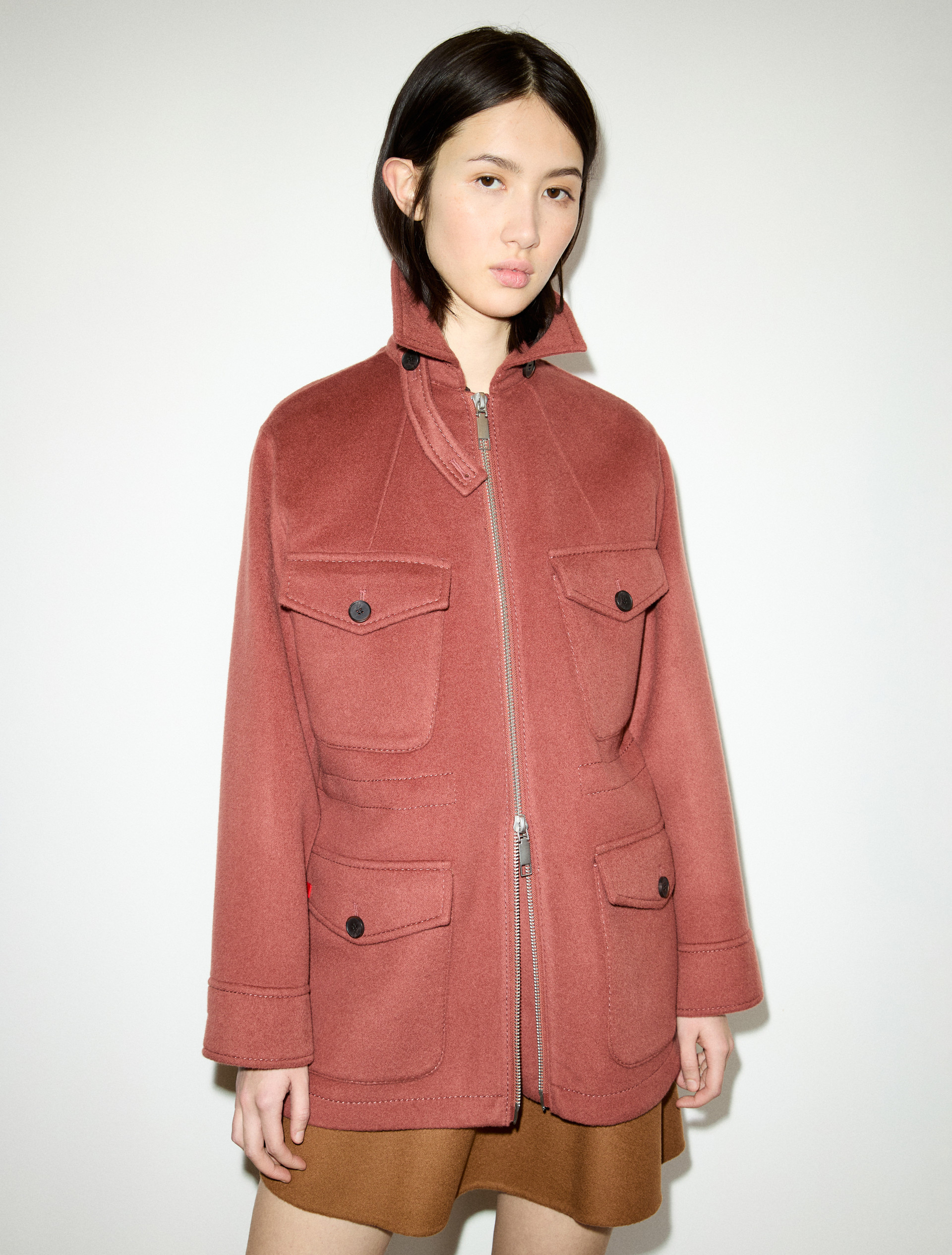 Field jacket in lana double - MAX&Co.