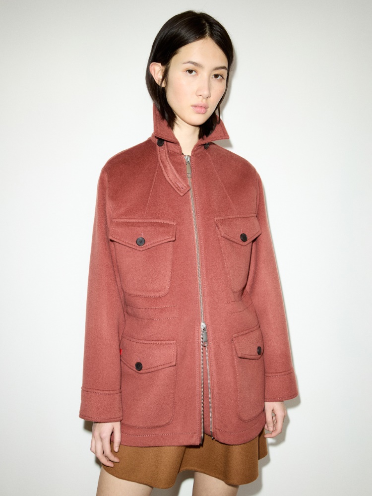 Double-woven wool field jacket - MAX&Co.