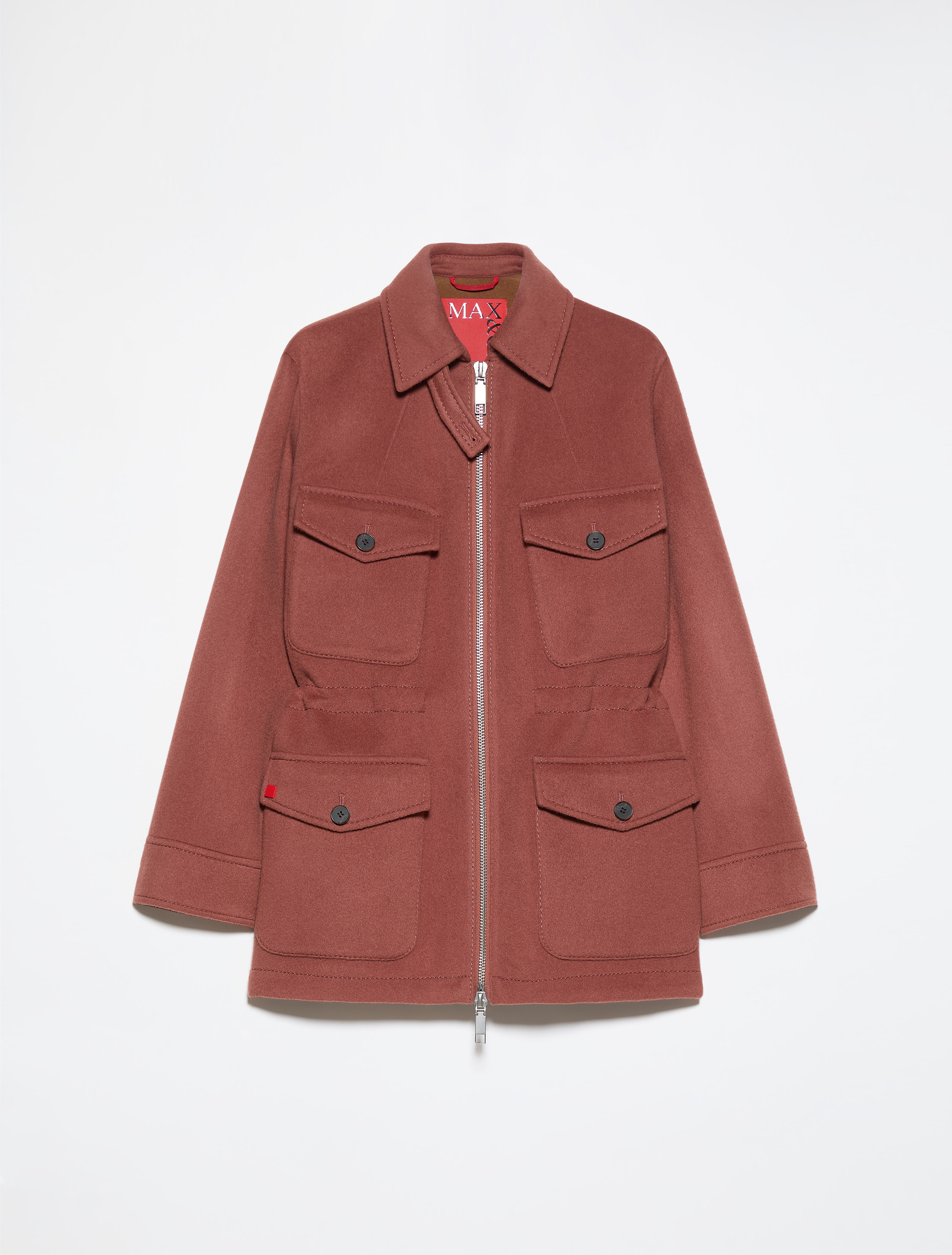 Double-woven wool field jacket - MAX&Co.
