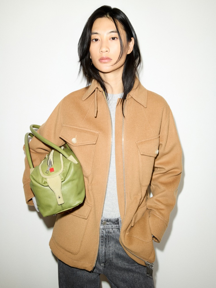 Double-woven wool field jacket - MAX&Co.
