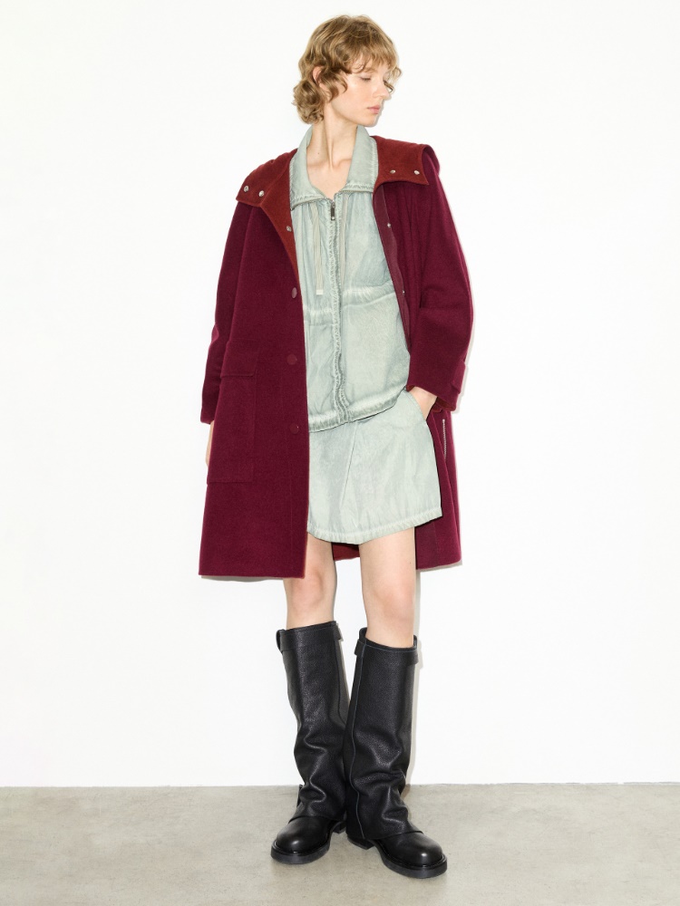 Chaqueta bomber de nailon extragrande - MAX&Co. - 5