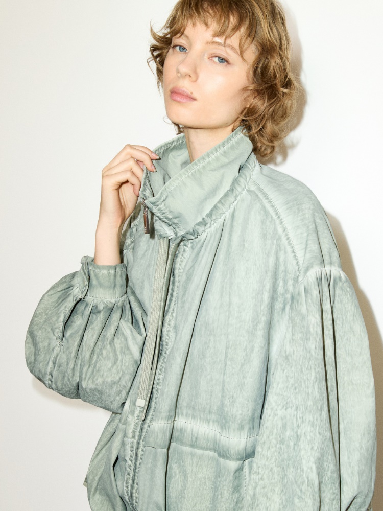 Chaqueta bomber de nailon extragrande - MAX&Co. - 4