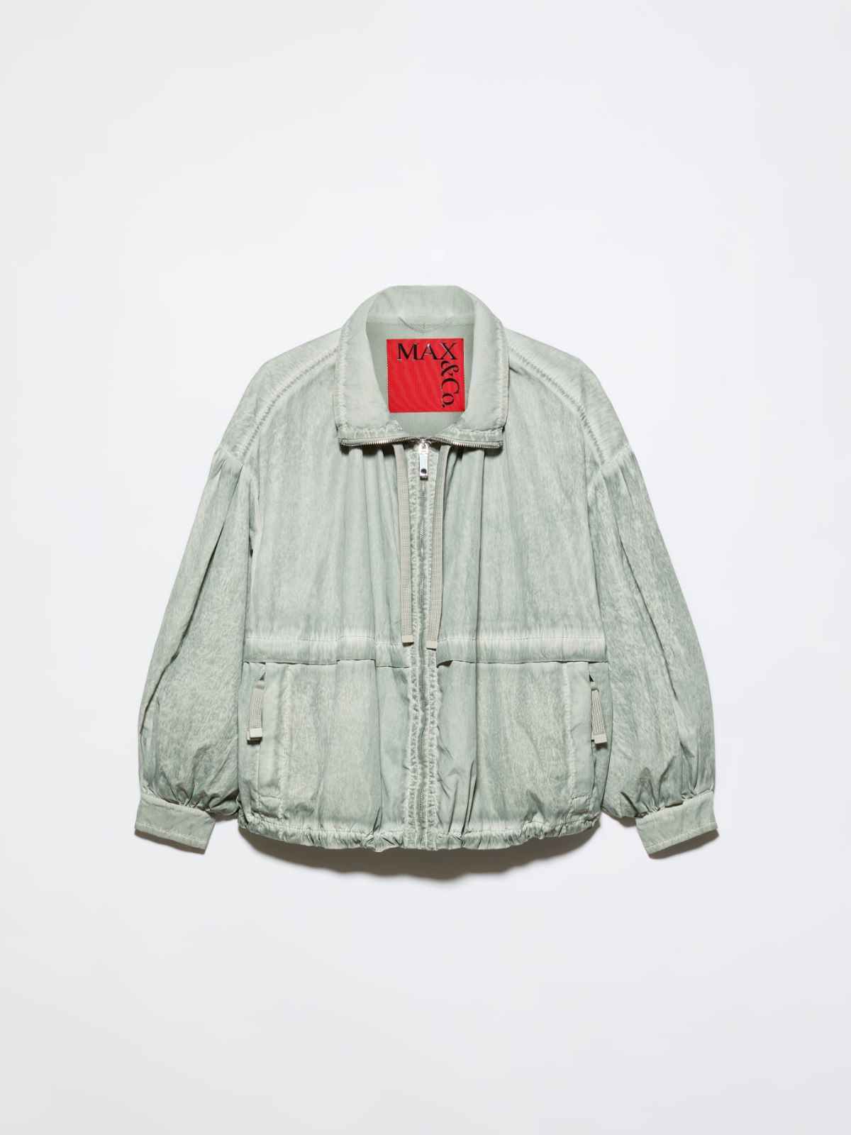 Chaqueta bomber de nailon extragrande - JADE - MAX&Co.