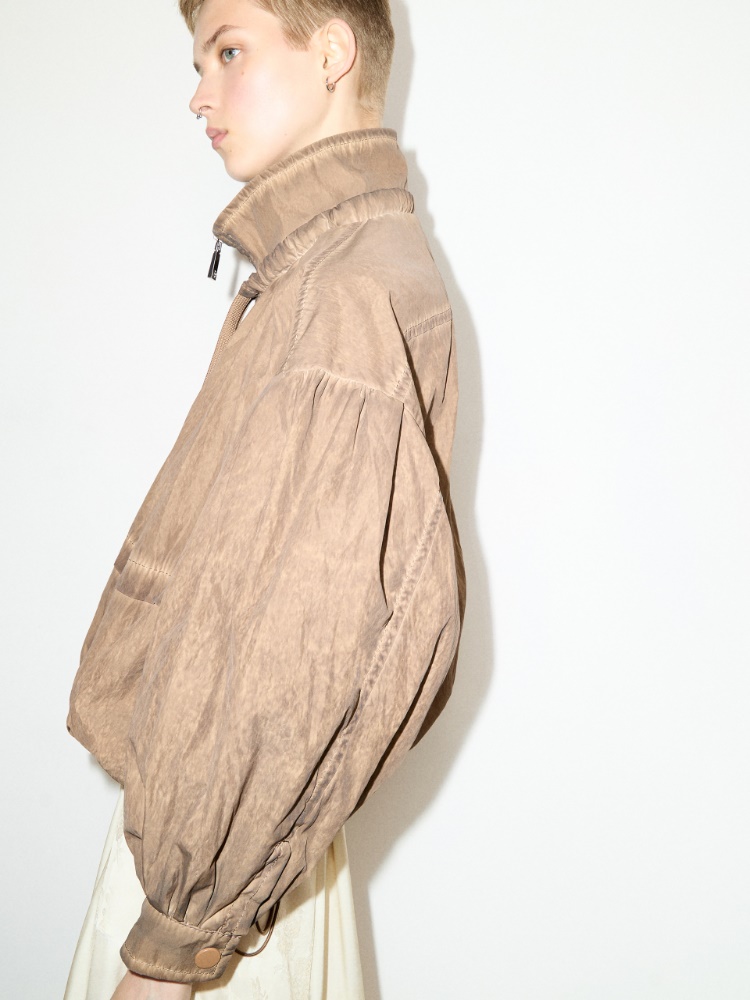 Chaqueta bomber de nailon extragrande - MAX&Co. - 5