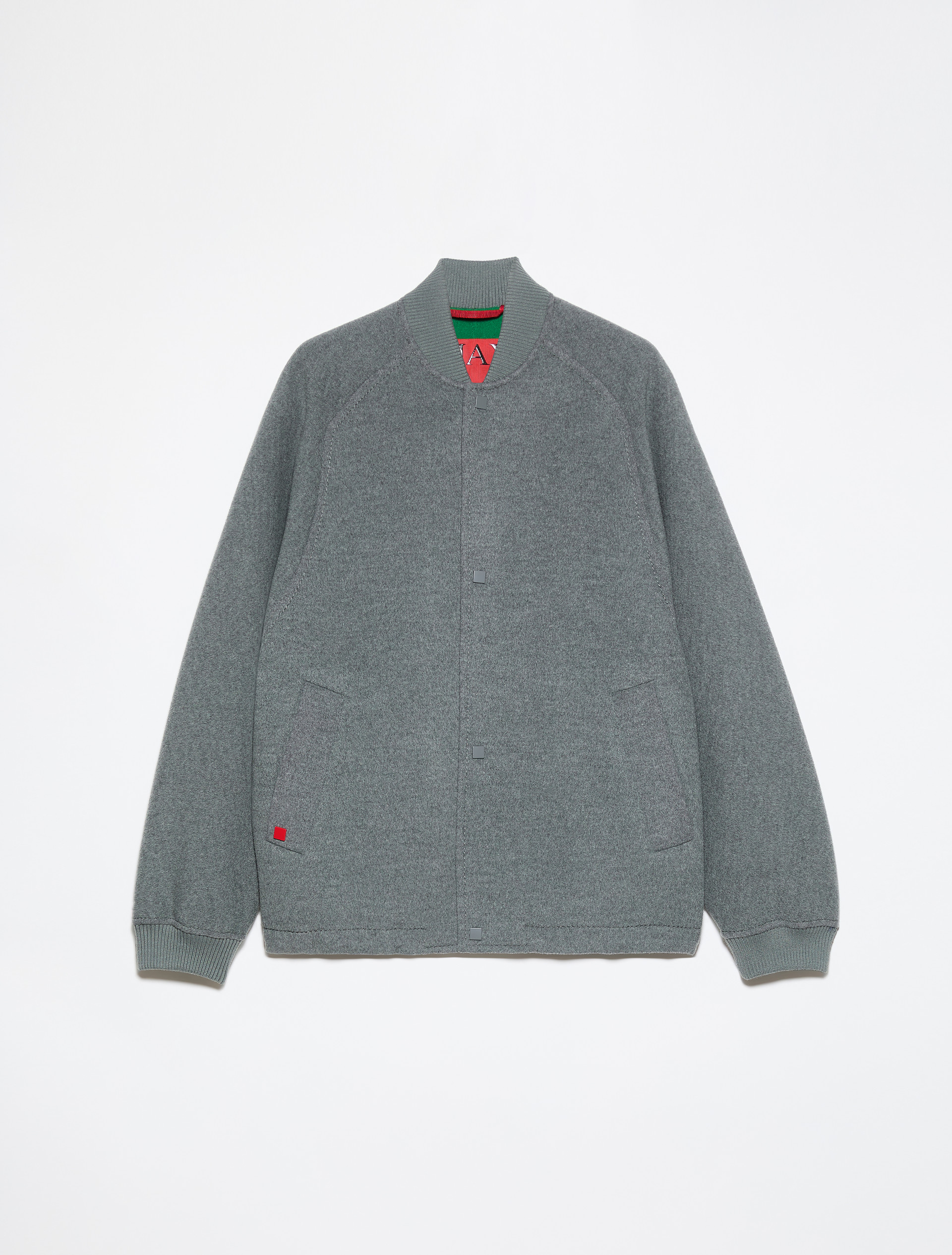 Double-woven wool bomber jacket - MAX&Co.
