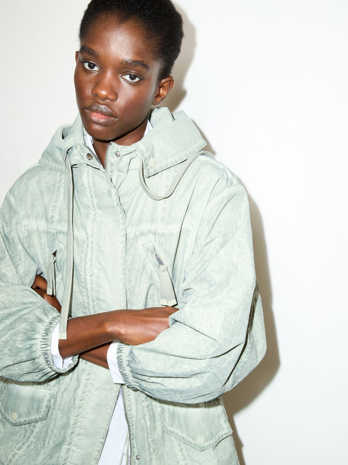 Lightweight nylon parka - JADE - MAX&Co.