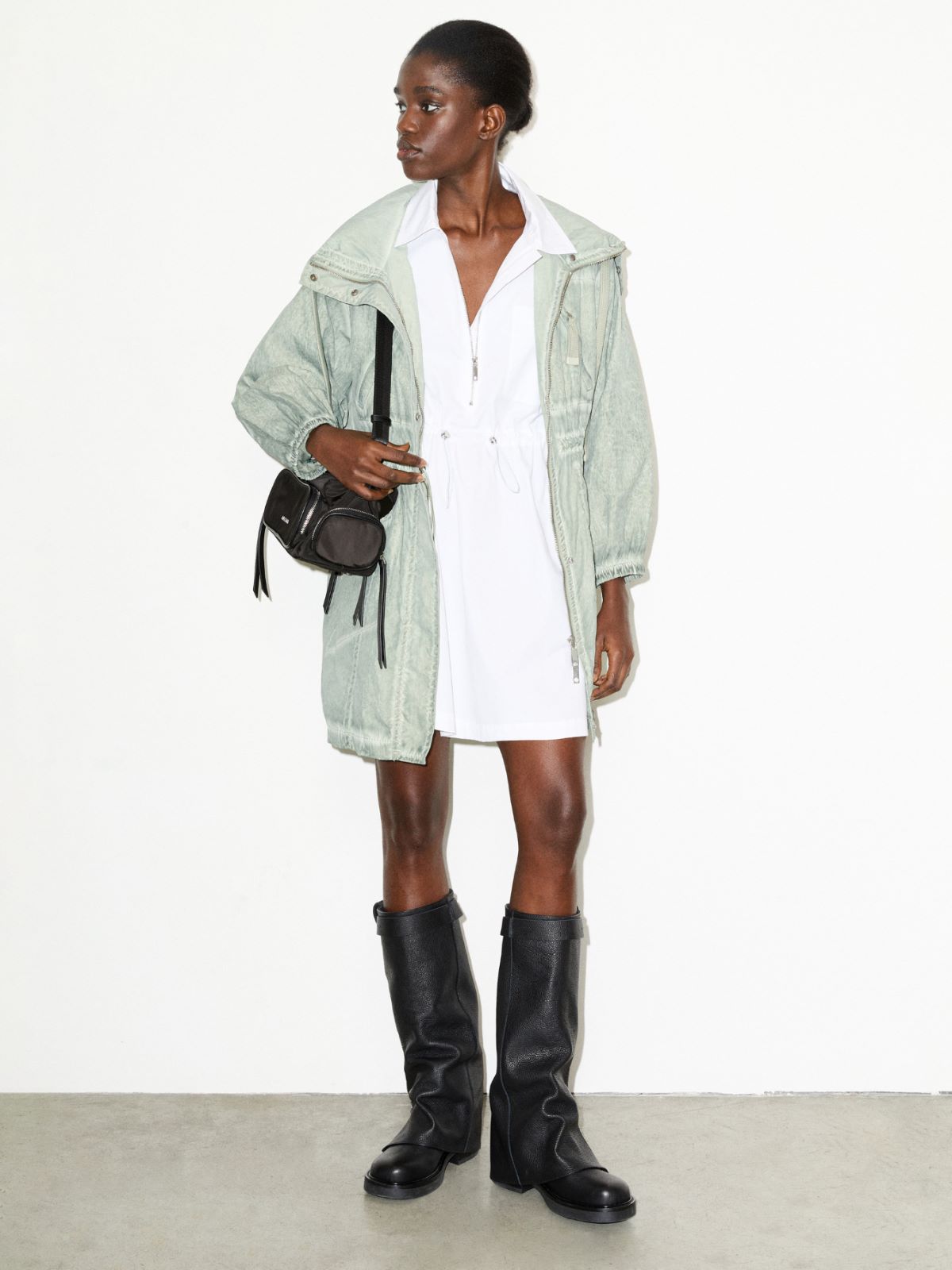 Lightweight nylon parka - JADE - MAX&Co.