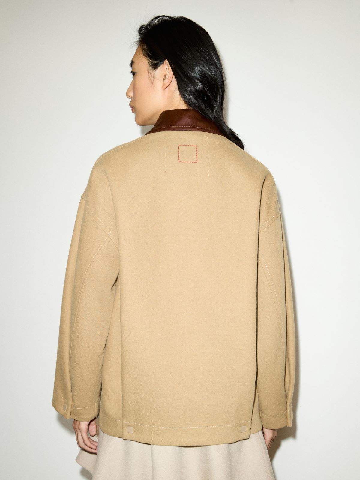Veste imperméable en coton - POIL DE CHAMEAU - MAX&Co. - 2