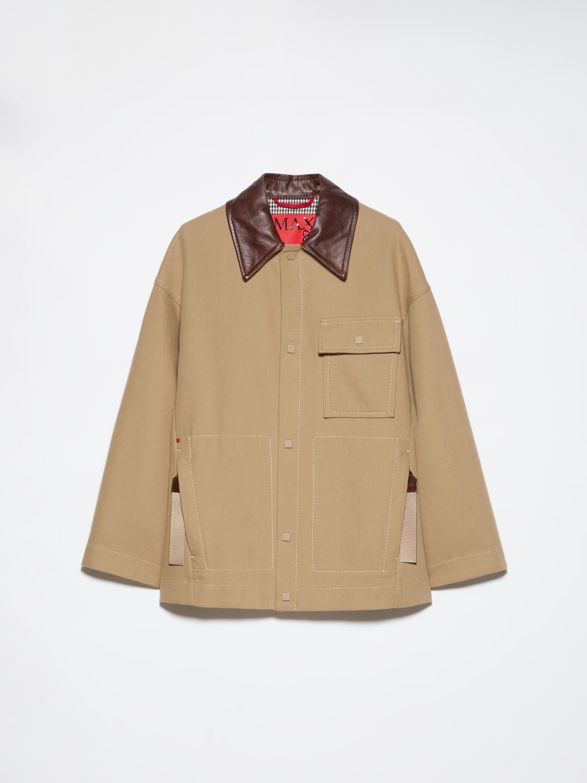 Veste imperméable en coton - POIL DE CHAMEAU - MAX&Co. - 6