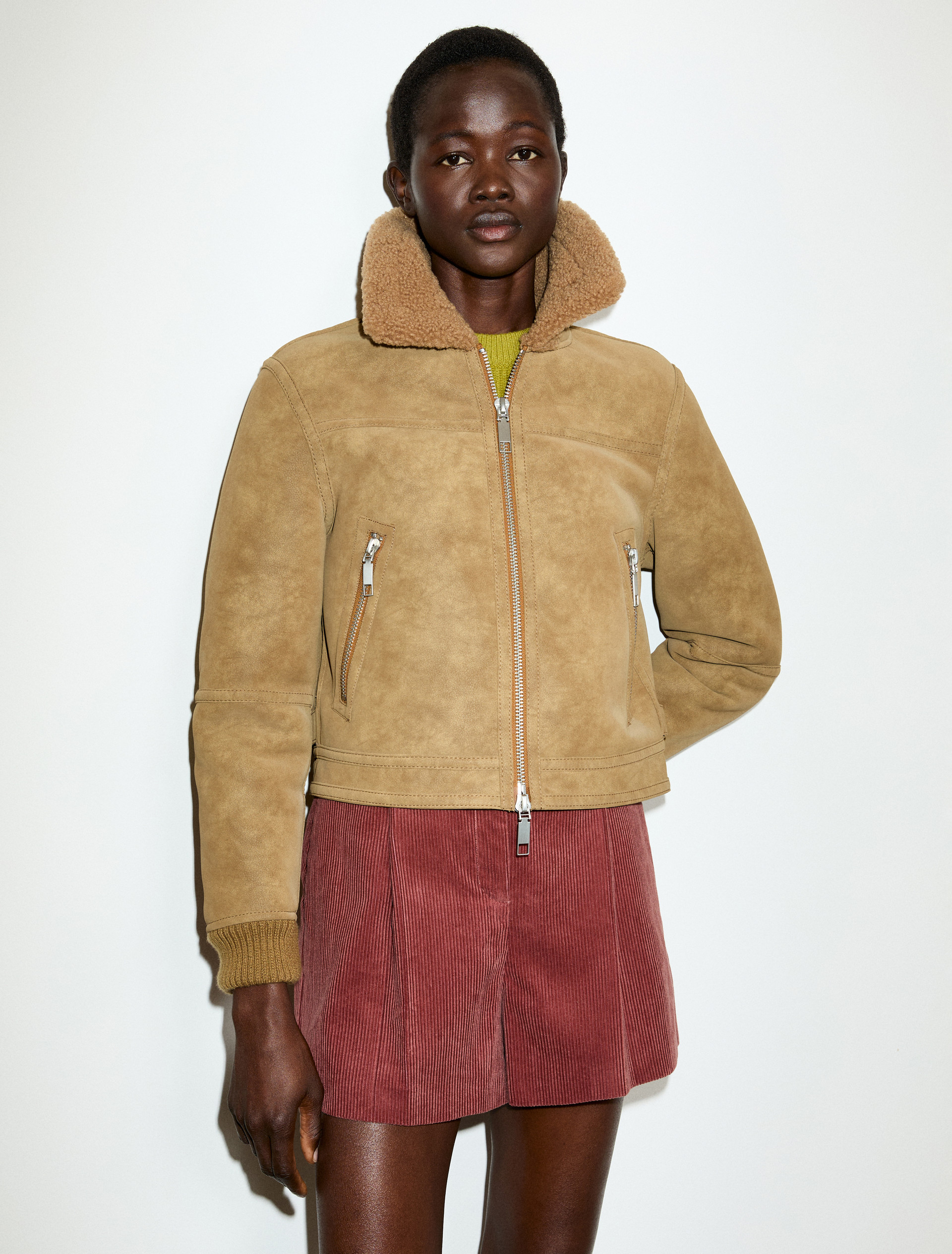 Cropped bomber jacket - MAX&Co.