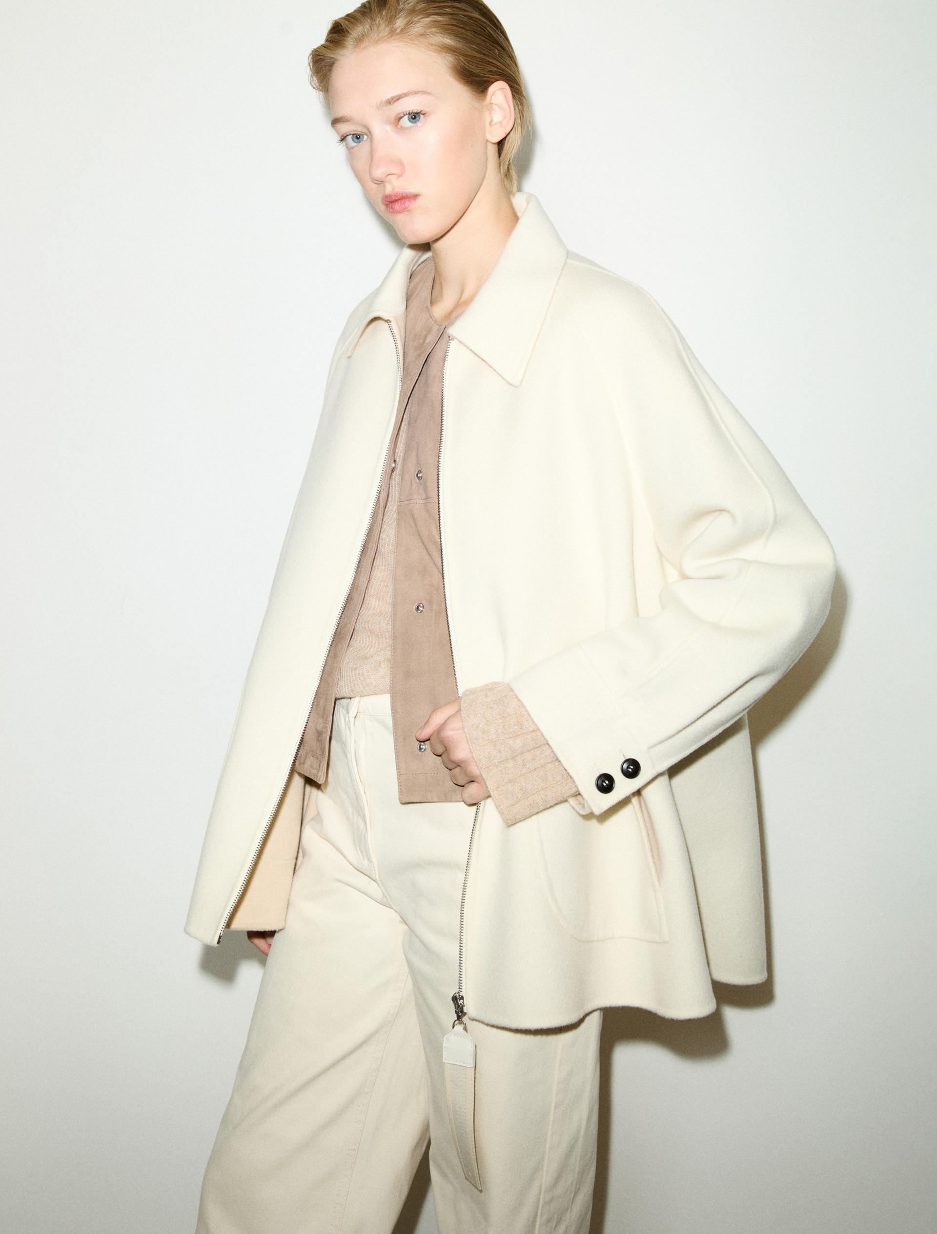 Double-woven wool jacket - MAX&Co.