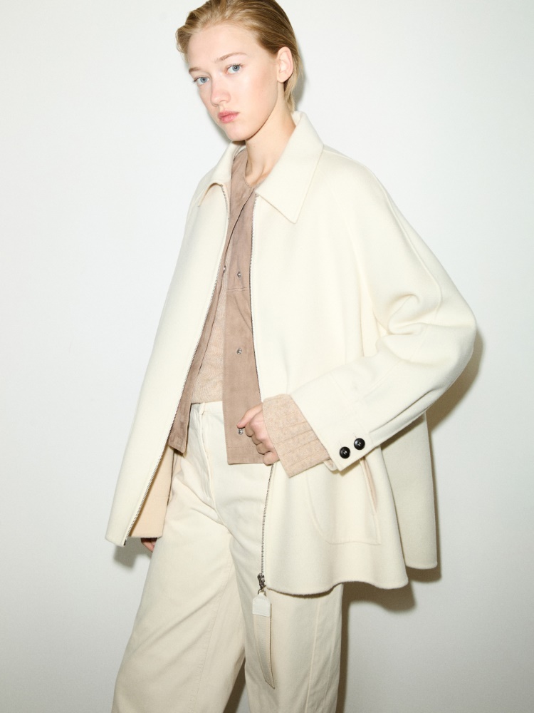 Double-woven wool jacket - MAX&Co.