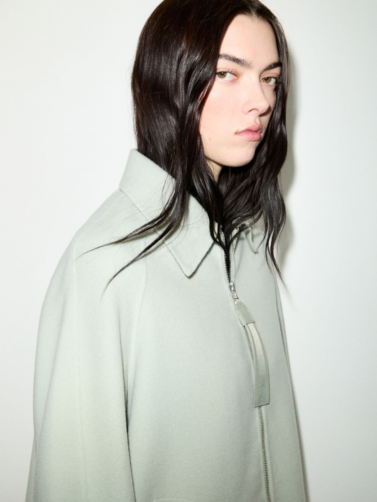 Double-woven wool jacket - JADE - MAX&Co.