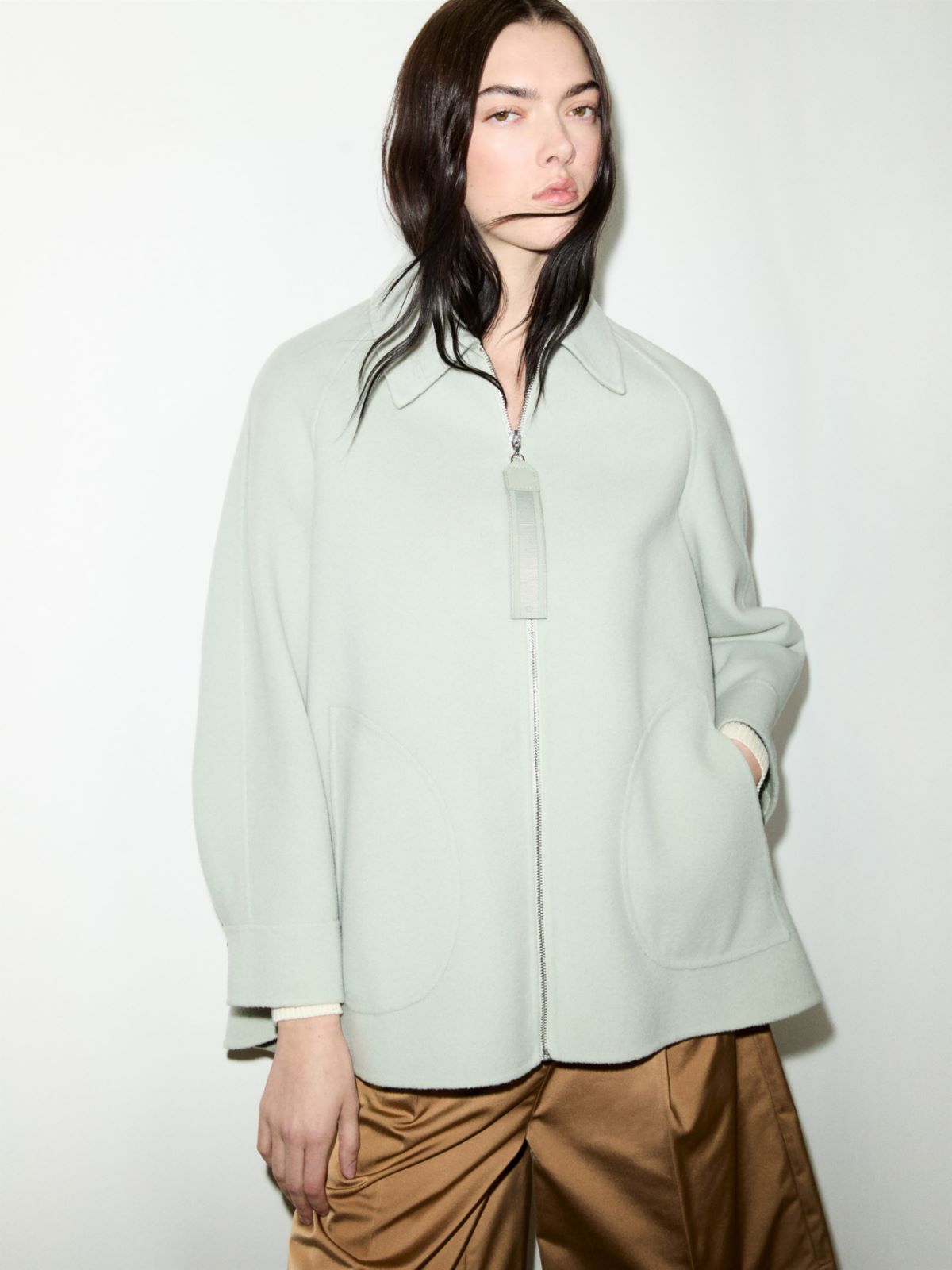 Double-woven wool jacket - JADE - MAX&Co.