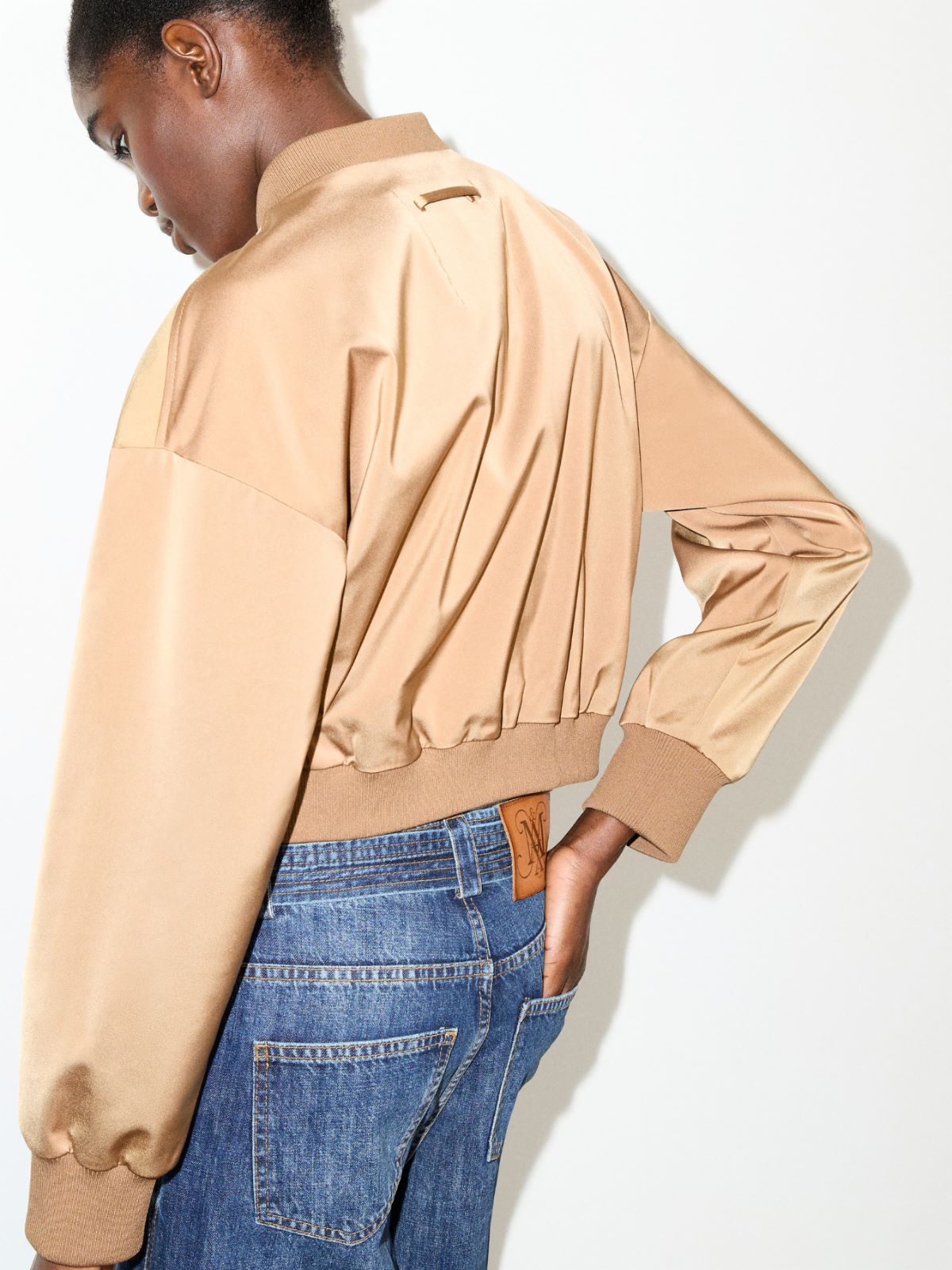 Satin bomber jacket - BUCK - MAX&Co. - 5