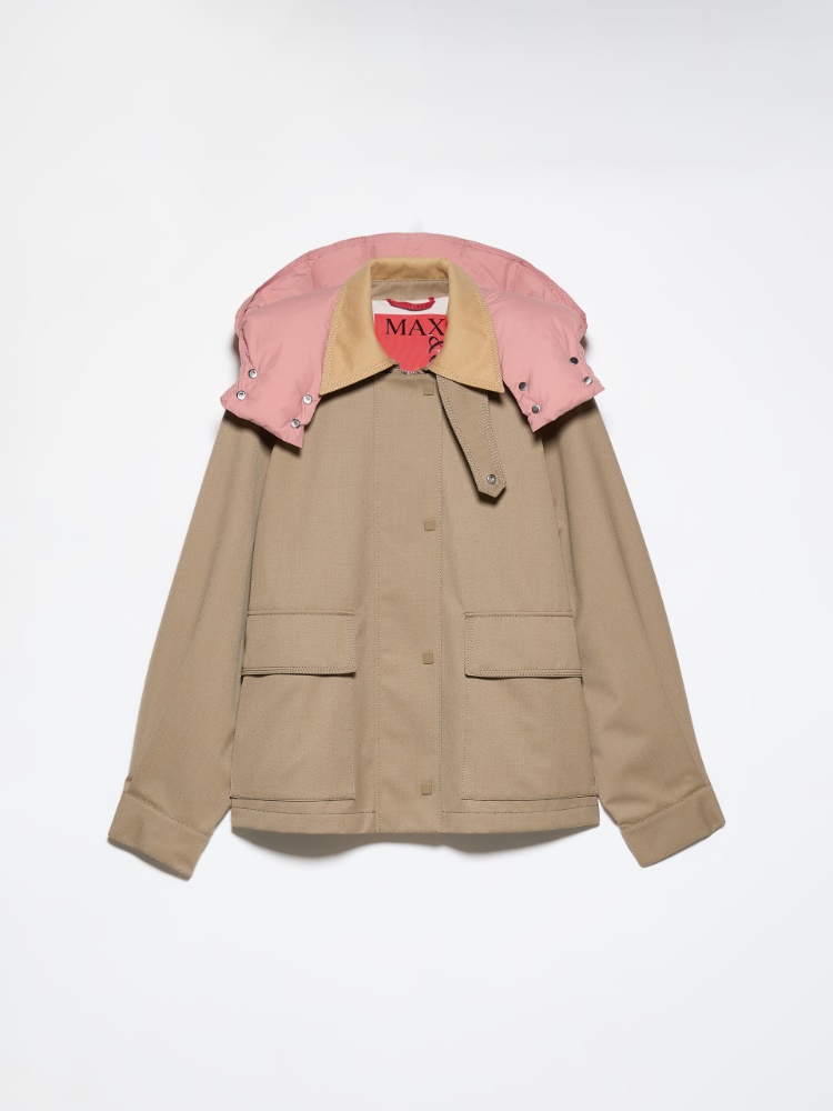 Hooded gabardine barn jacket - MAX&Co. - 5