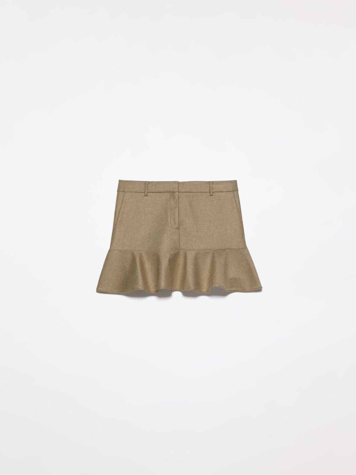 Flannel mini skirt - MELANGE GREY - MAX&Co. - 5