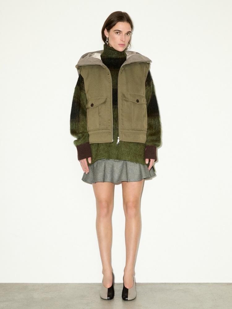 Flannel mini skirt - BLACK - MAX&Co. - 5