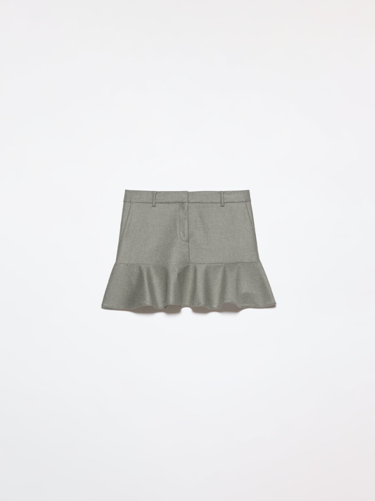 Flannel mini skirt - BLACK - MAX&Co. - 6