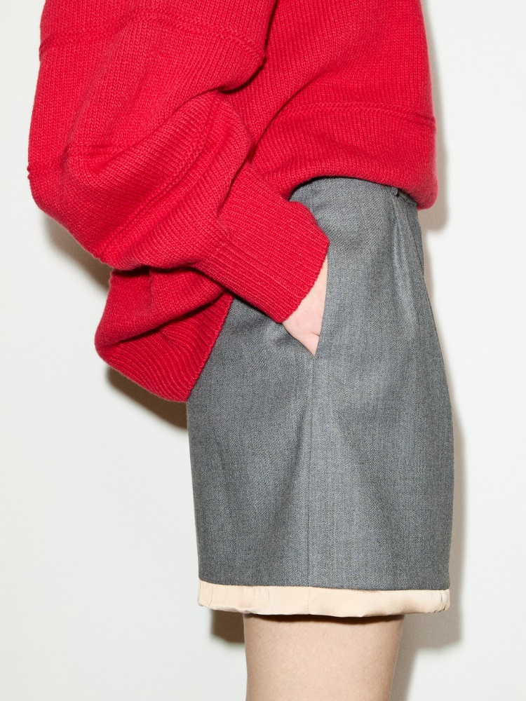Wool-blend mini skirt - MAX&Co. - 3