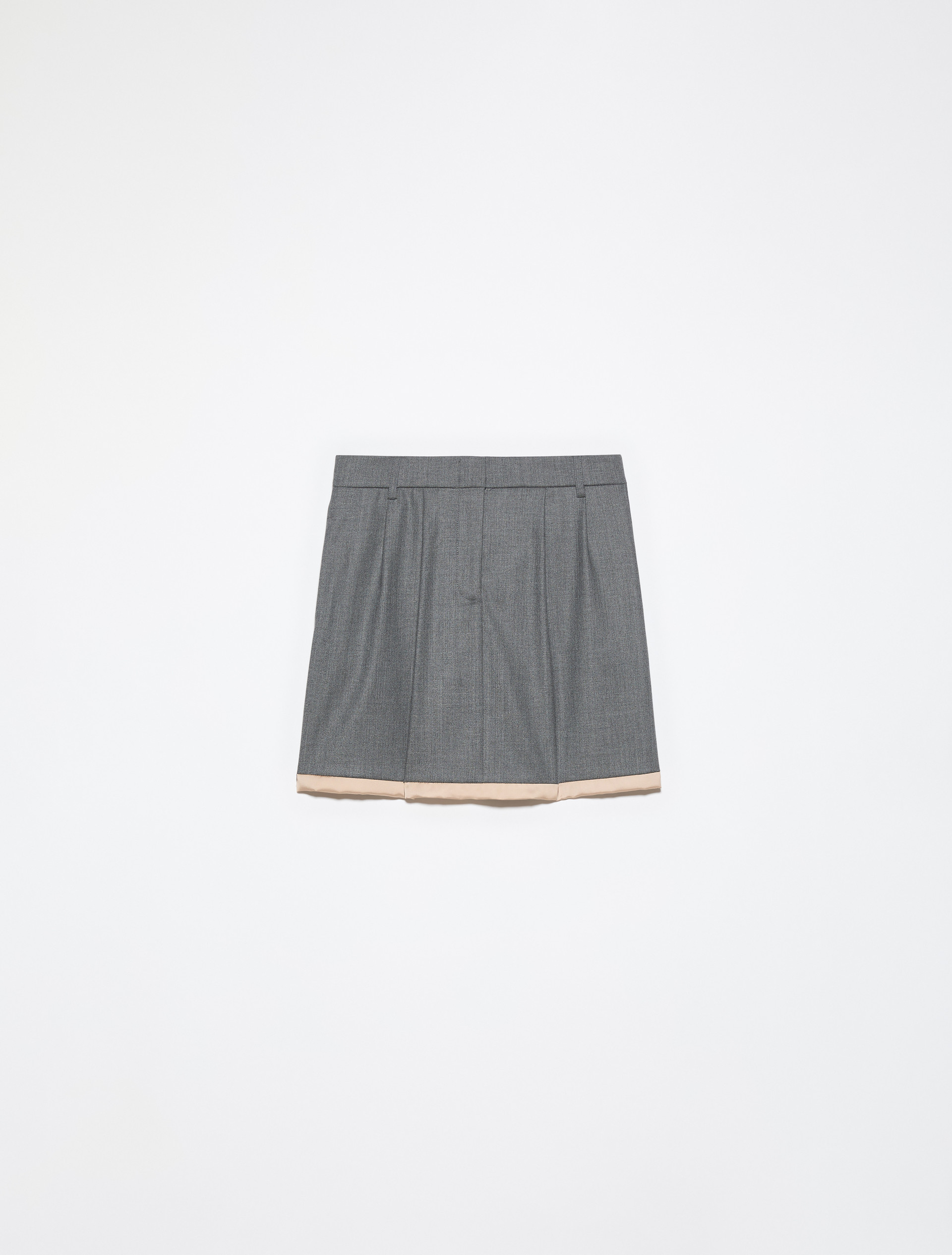 Wool-blend mini skirt - MAX&Co.