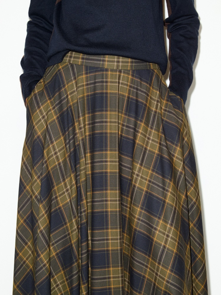 Checked midi skirt - MAX&Co. - 3