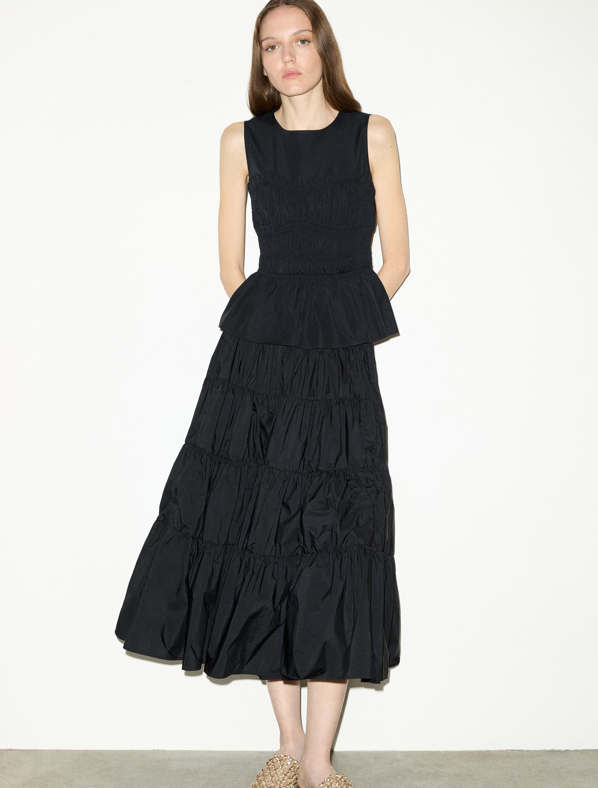 Tiered taffeta corolla skirt - MAX&Co.