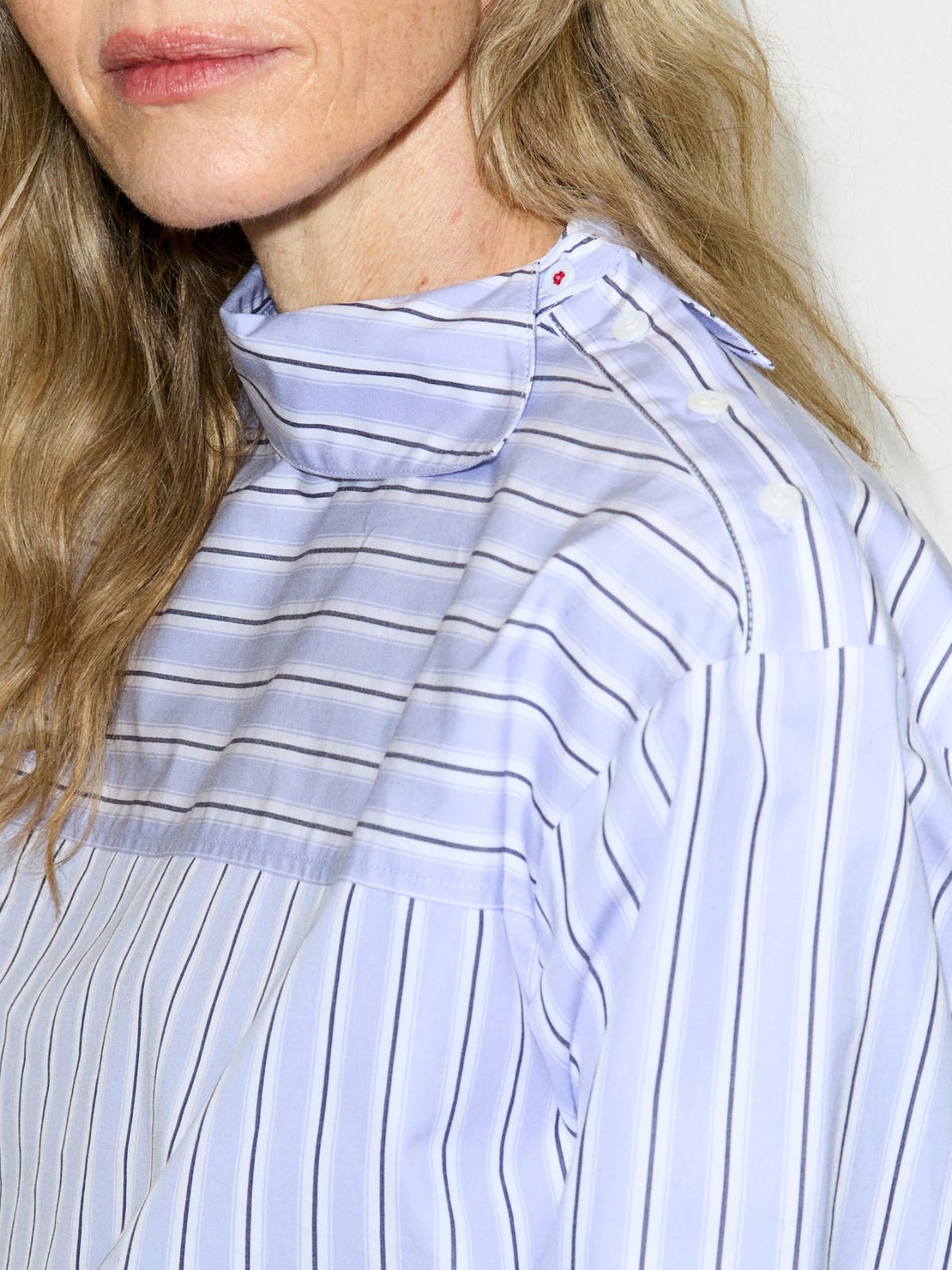 Bluse aus Baumwoll-Popeline - NAVYBLAU - MAX&Co. - 5