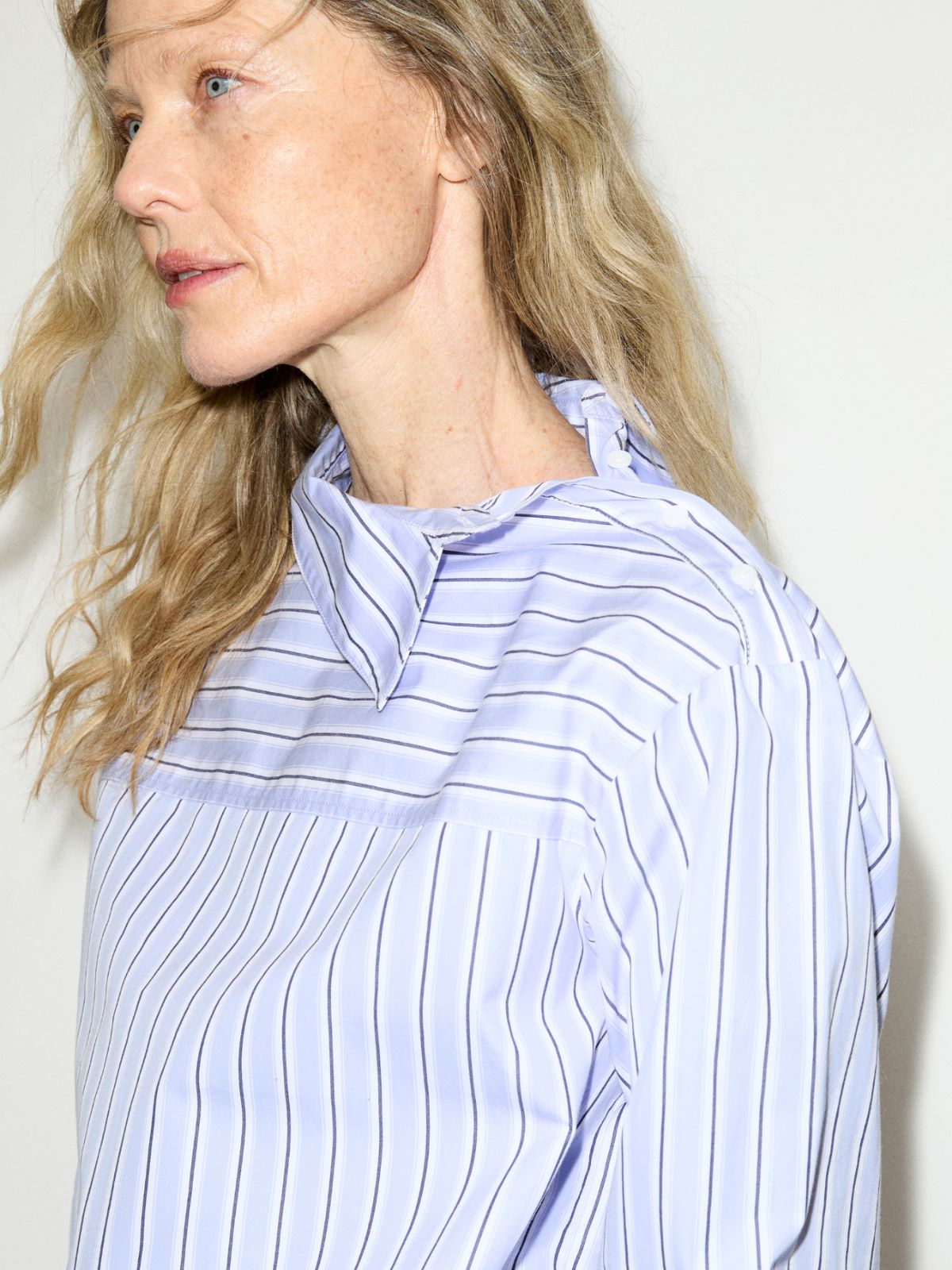 Bluse aus Baumwoll-Popeline - NAVYBLAU - MAX&Co. - 4