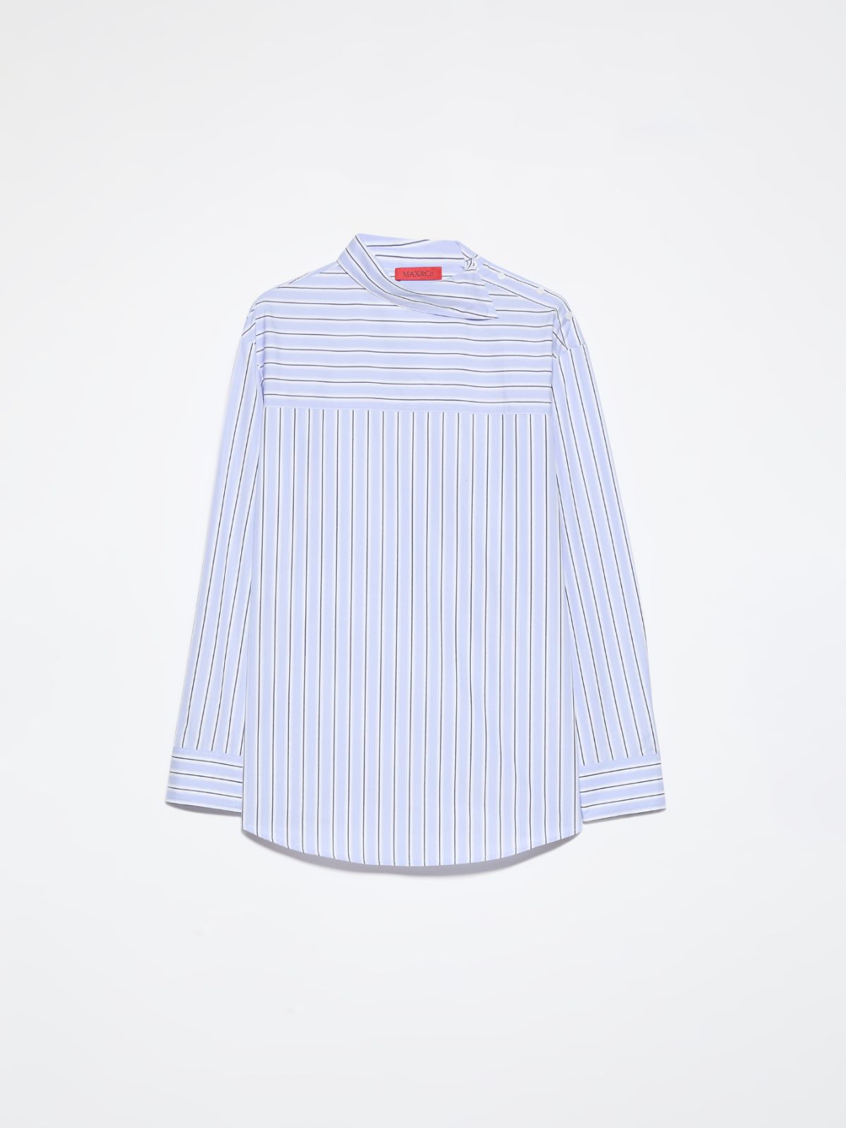 Bluse aus Baumwoll-Popeline - NAVYBLAU - MAX&Co. - 7