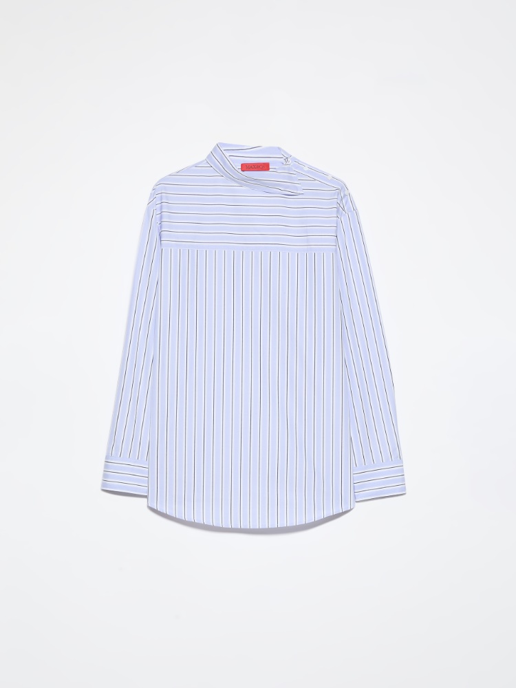 Bluse aus Baumwoll-Popeline - NAVYBLAU - MAX&Co. - 7