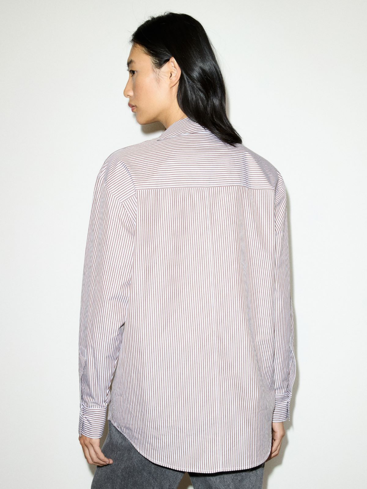 Bluse aus Baumwoll-Popeline - BRAUN - MAX&Co. - 2