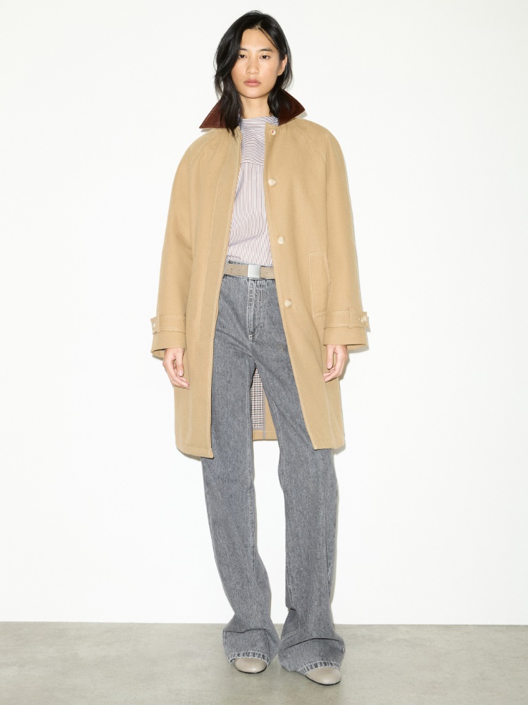 Bluse aus Baumwoll-Popeline - BRAUN - MAX&Co. - 4