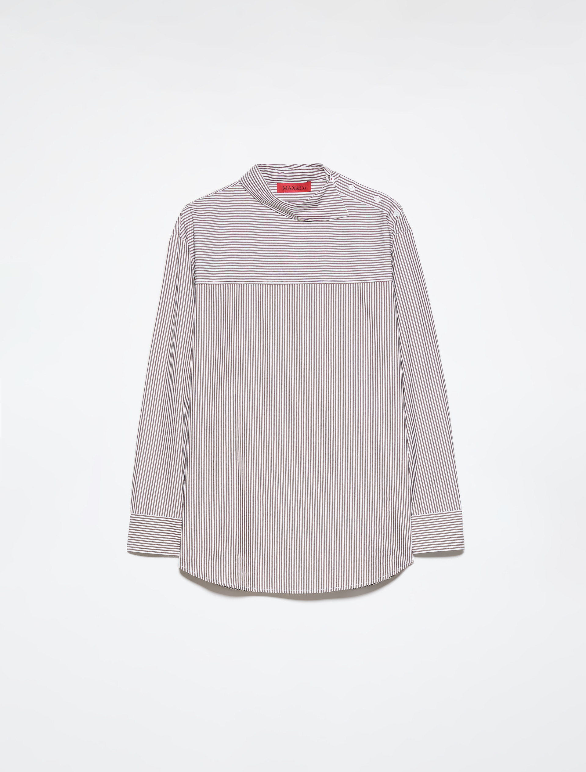 Cotton-poplin blouse - MAX&Co.
