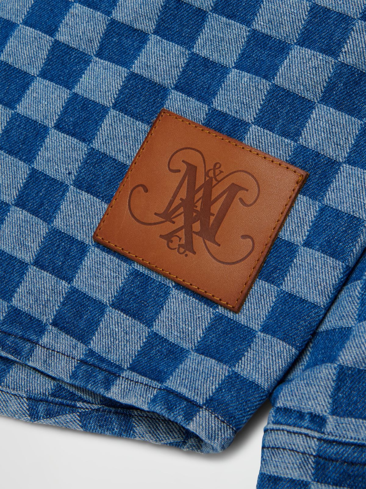 Denim shirt with check pattern KID - BLUE JEANS - MAX&Co. - 4