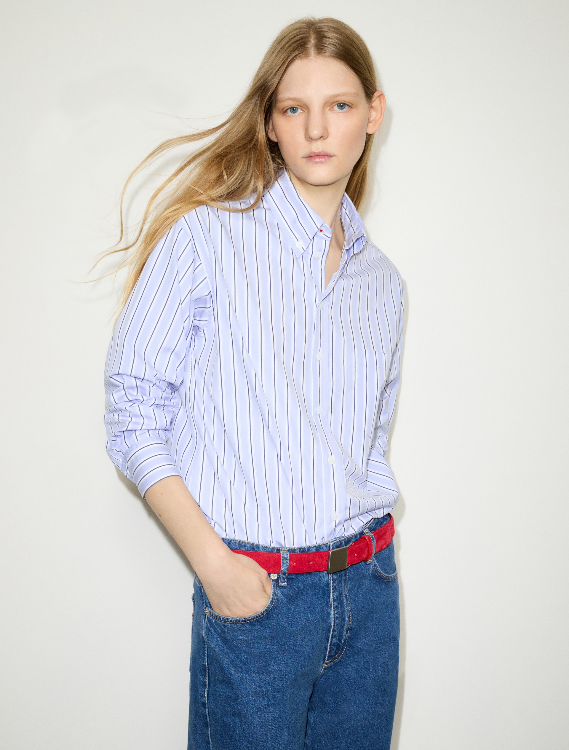 Cotton-poplin shirt - MAX&Co.