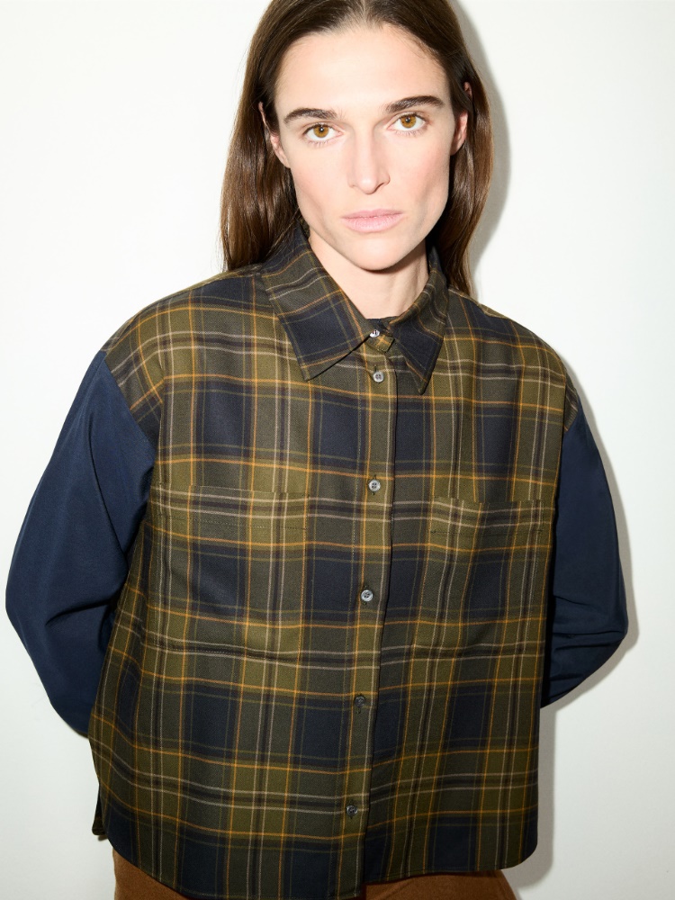 Cropped checked shirt - MAX&Co. - 3