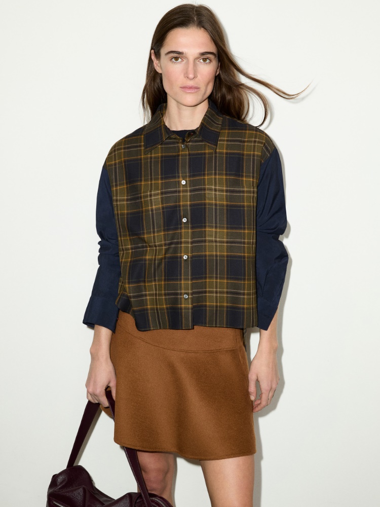 Cropped checked shirt - MAX&Co.