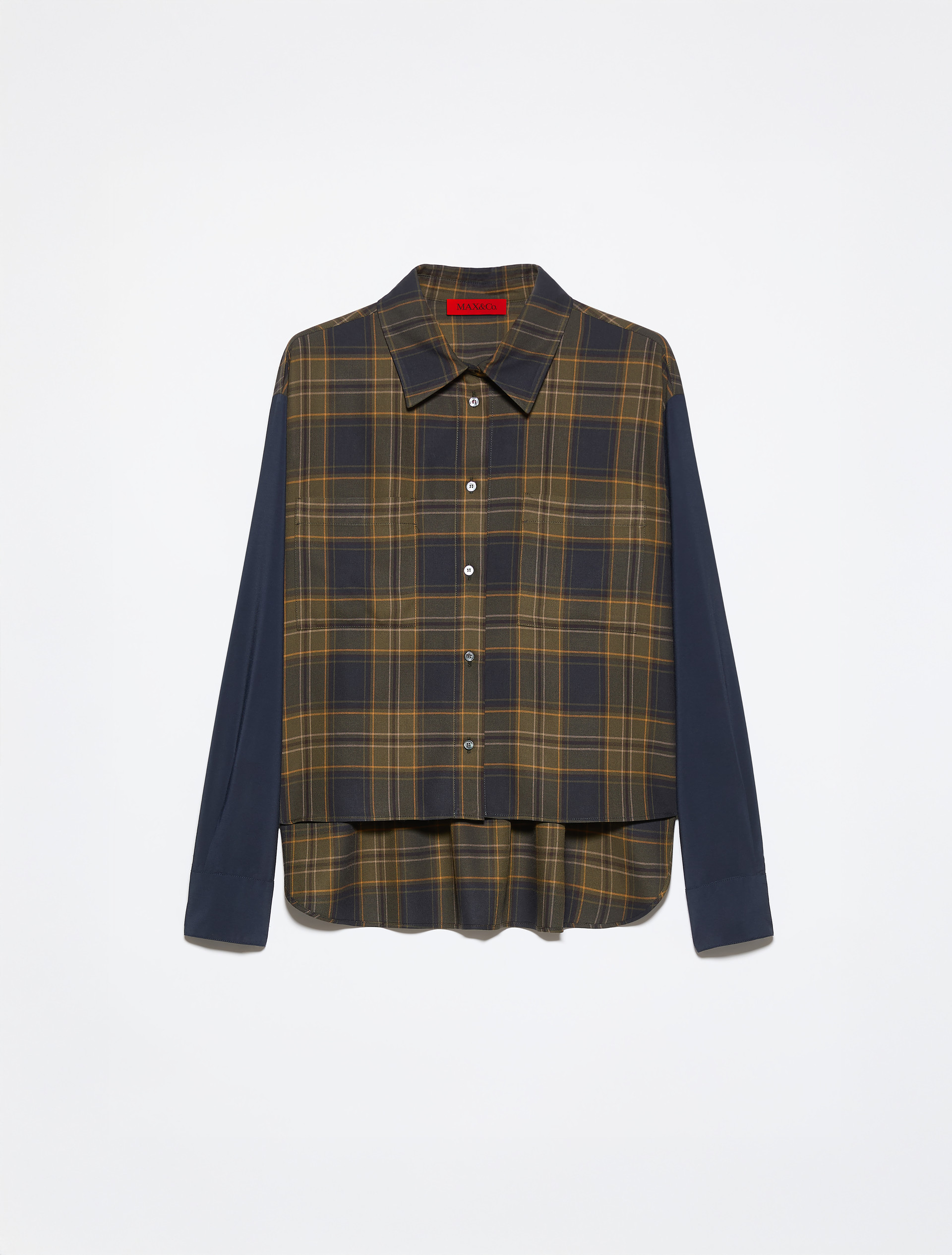 Cropped checked shirt - MAX&Co.