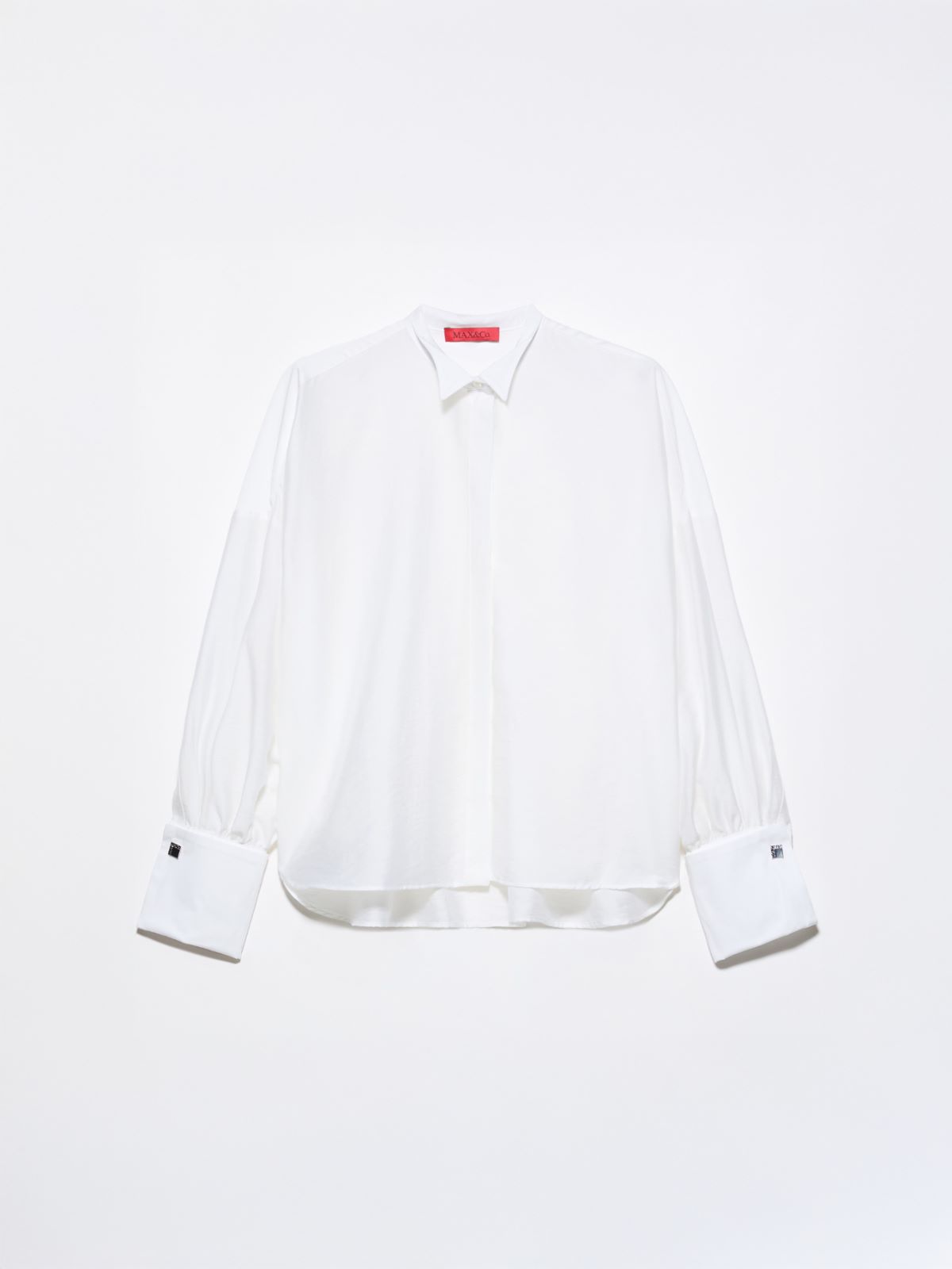 Camisa de gasa con gemelos - BLANCO OPTICO - MAX&Co.